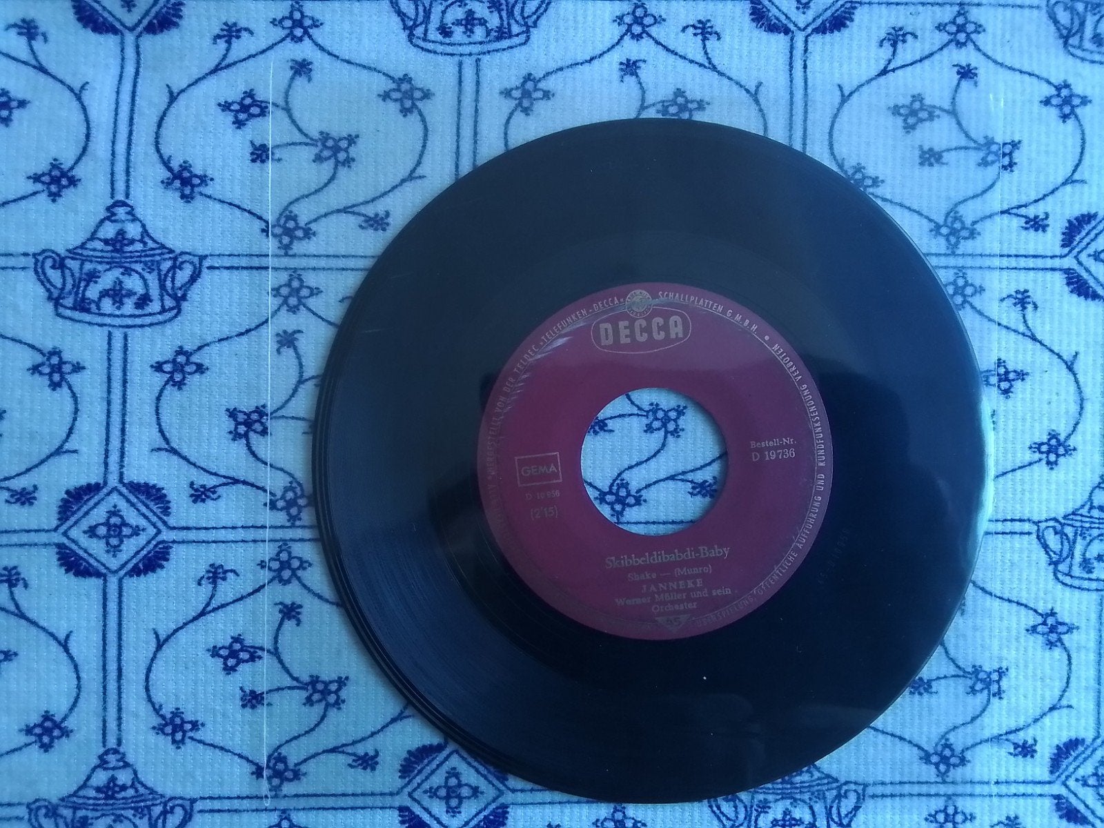 Janneke              Skibbeldibadi-baby, Ophalen of Verzenden, Zo goed als nieuw, 7 inch, Pop