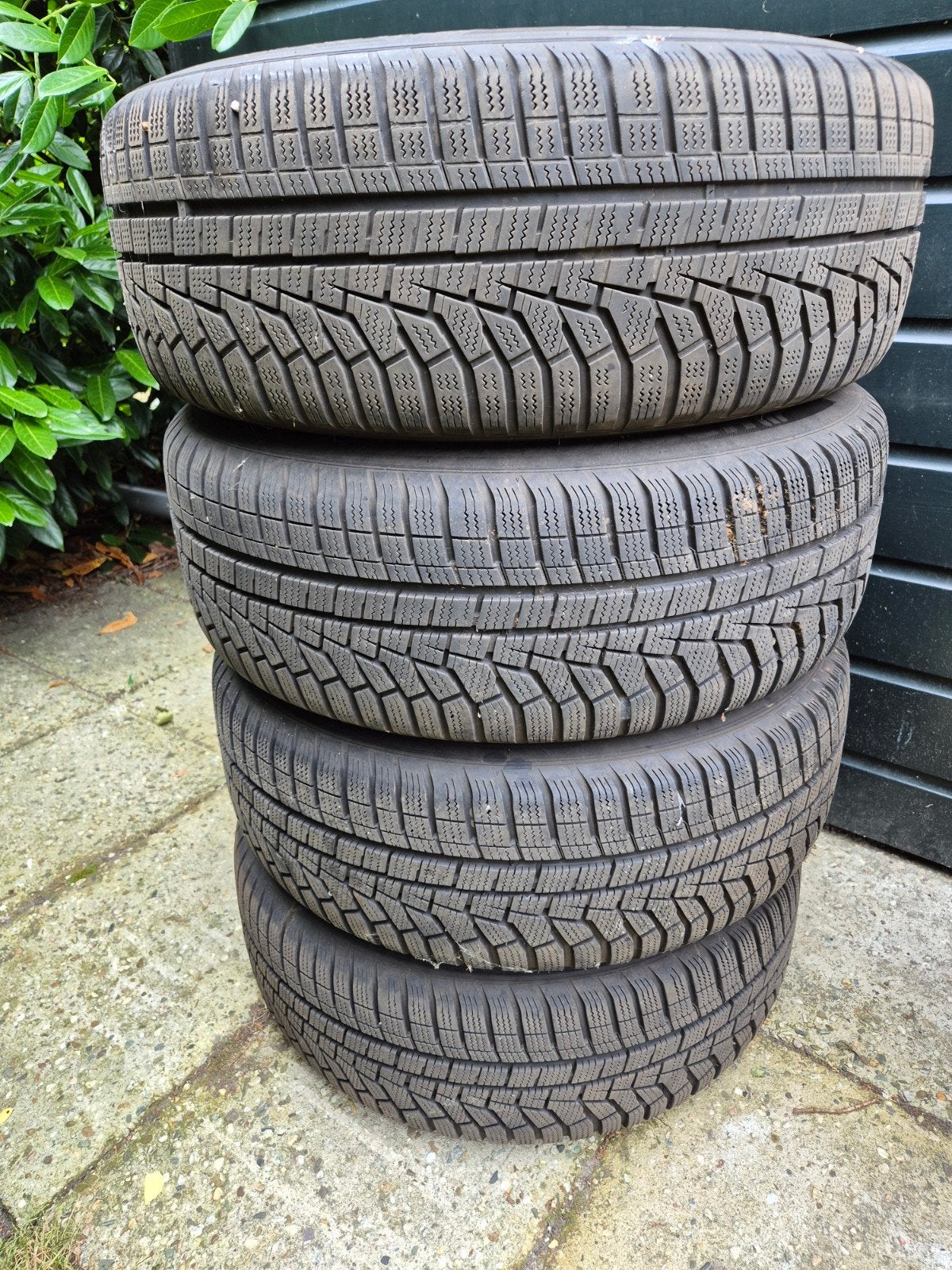 Winterbanden met velgen Citroen c5, Ophalen, Gebruikt, 16 inch, Banden en Velgen