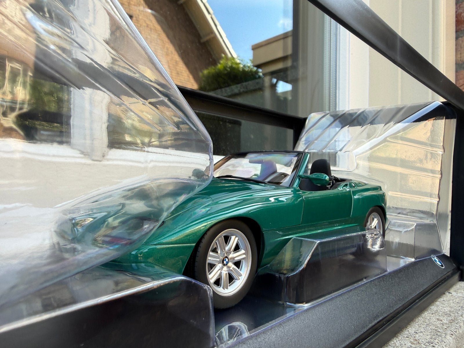1:18 BMW Z1 groen 1988 Minichamps 80435B5D025, Minichamps, Auto, Nieuw, Ophalen of Verzenden