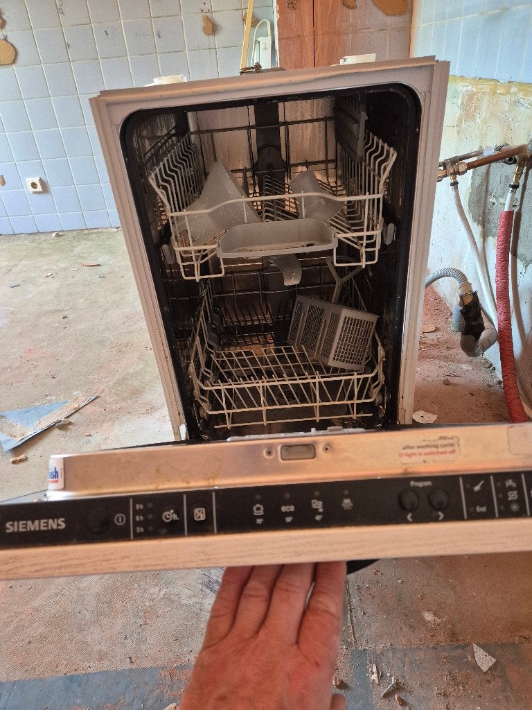 Siemens vaatwasser 45 cm, Witgoed en Apparatuur, Vaatwasmachines, Ophalen, Gebruikt, Inbouw, 45 tot 60 cm