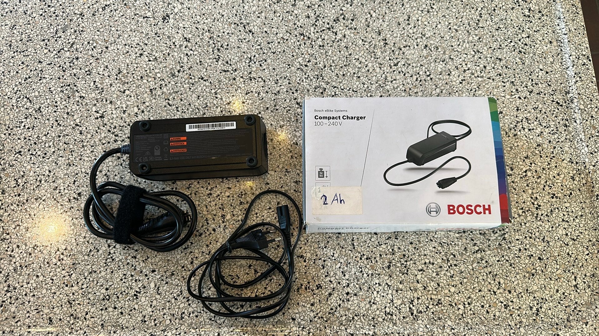 Originele Bosch Compact Charger BCS230 2A (36V) Bosch e-bike, Ophalen, Gebruikt