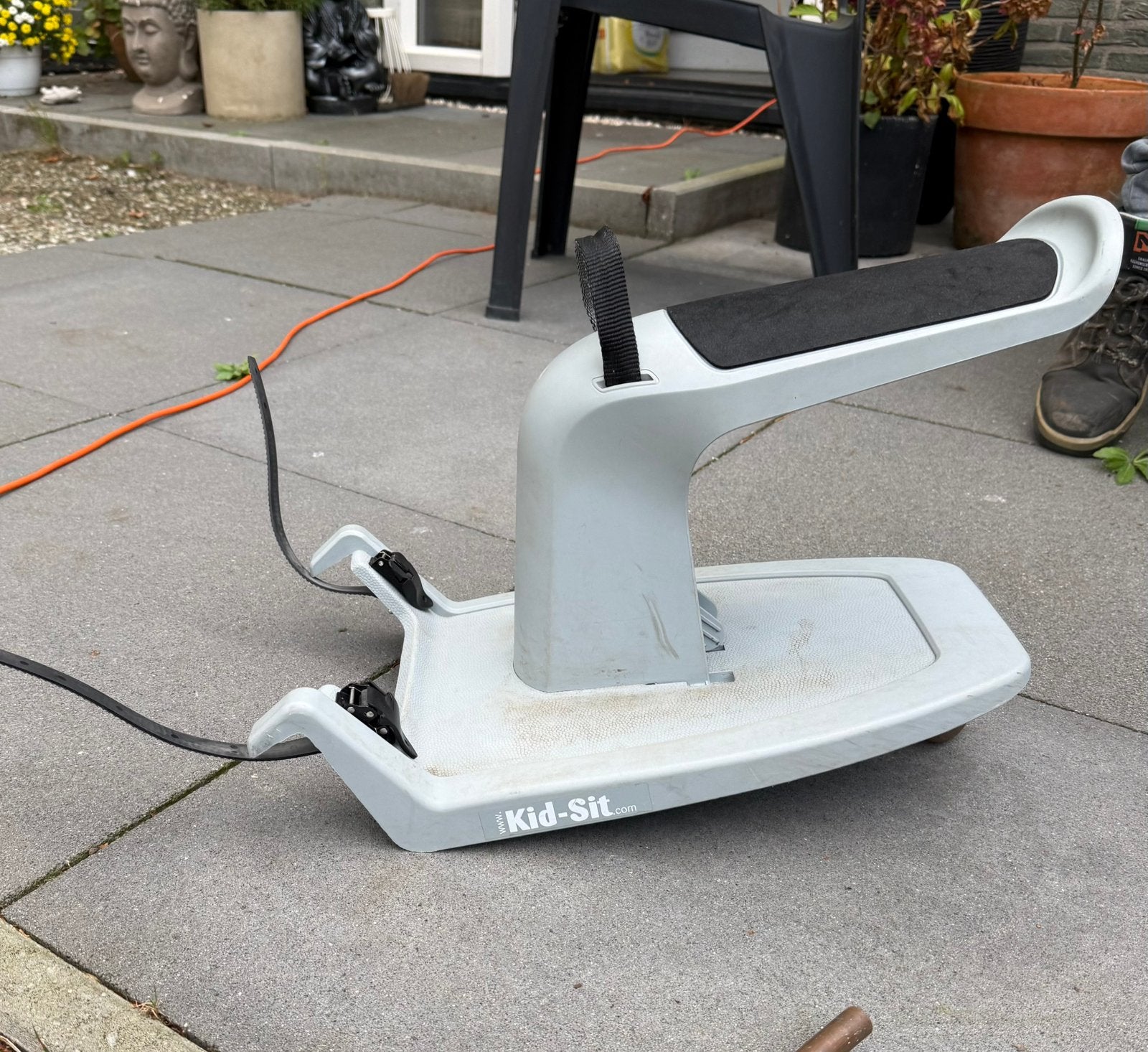 Kid-Sit meerijdplankje met zitje voor kinderwagen