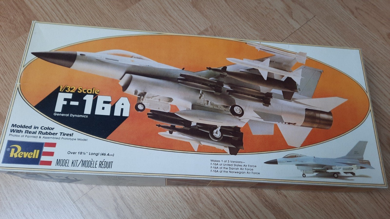 Vintage Revell 1:32 - F-16A Fighting Falcon - H-4703, Revell, Ophalen of Verzenden, Zo goed als nieuw, Groter dan 1:72