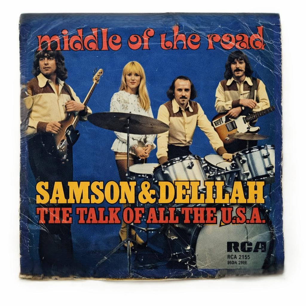 original single middle of the road-samson & delilah, Fotohoes, Ophalen of Verzenden, Gebruikt, Pop