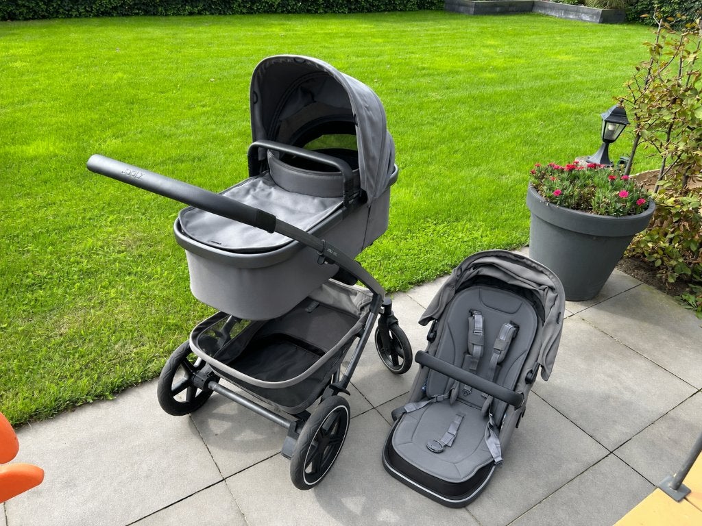 Zeer complete kinderwagen Joolz Geo 3 - Duowagen, Gebruikt, Duowagen, Ophalen, Kinderwagen