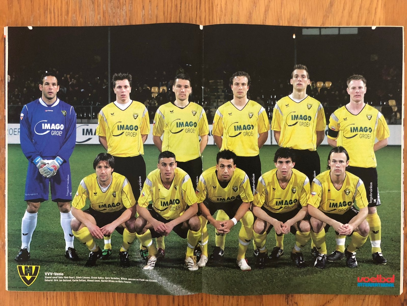 Mooie poster VVV-Venlo seizoen 2006/2007 - VI, Ophalen of Verzenden, Zo goed als nieuw, Overige binnenlandse clubs, Poster, Plaatje of Sticker