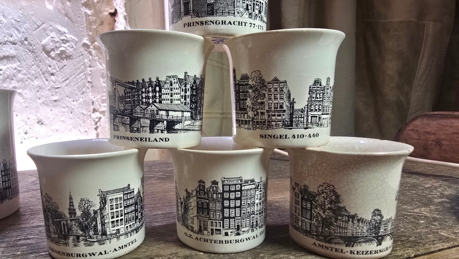 Vintage Villeroy & Boch "Amsterdam" Servies (21-delig), Ophalen