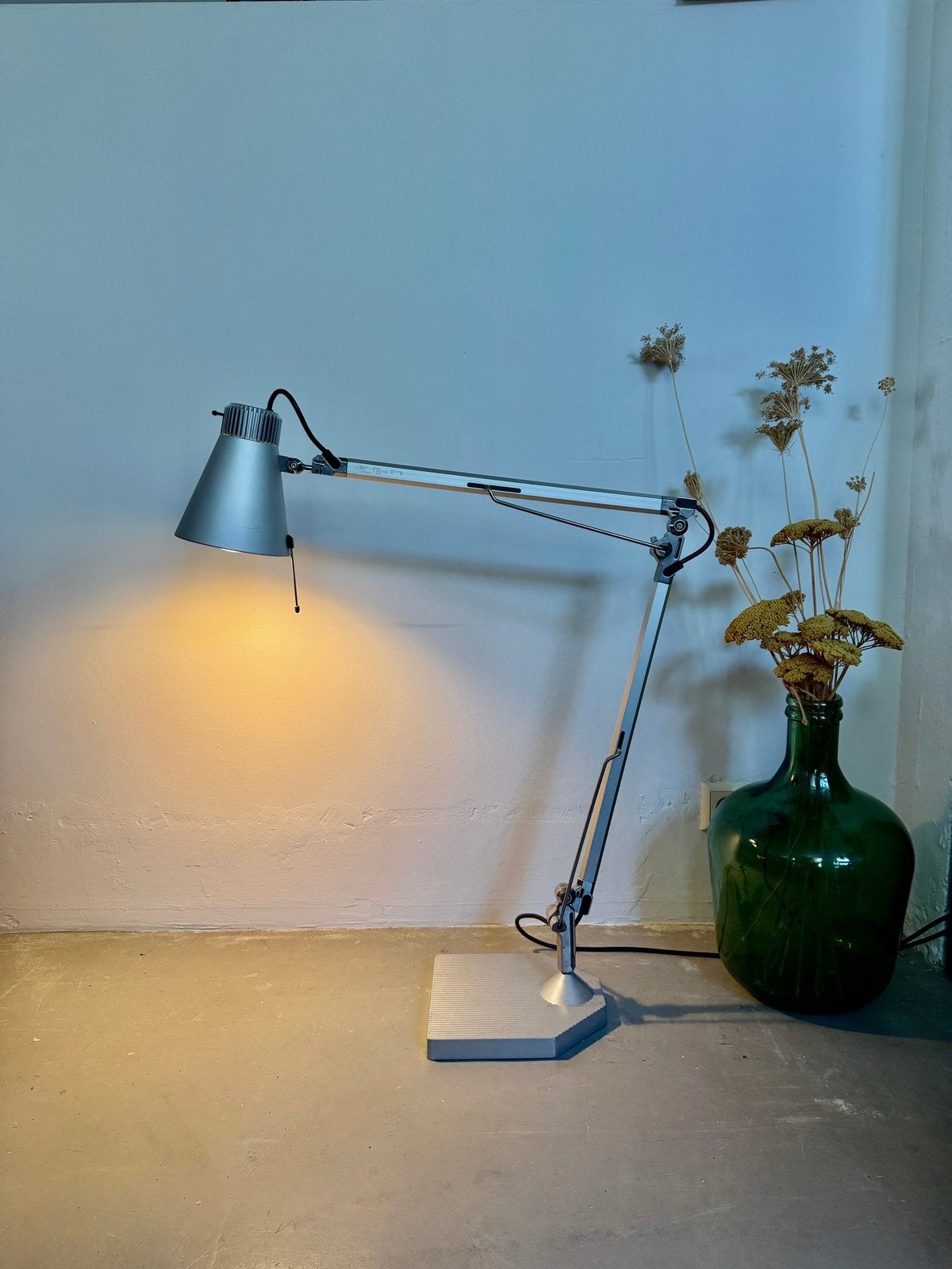 Vintage design Erco tafellamp, metalen architectenlamp, Ophalen