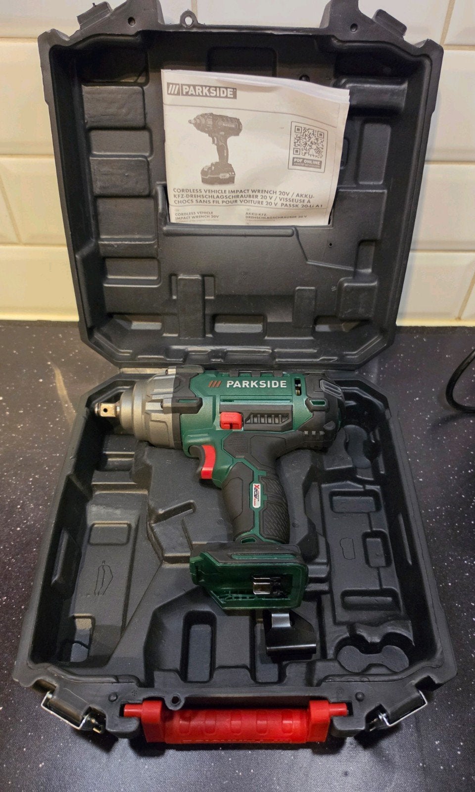 Accu-Slagmoersleutel | 400NM | 20V | Parkside, Ophalen of Verzenden, Zo goed als nieuw, Overige typen