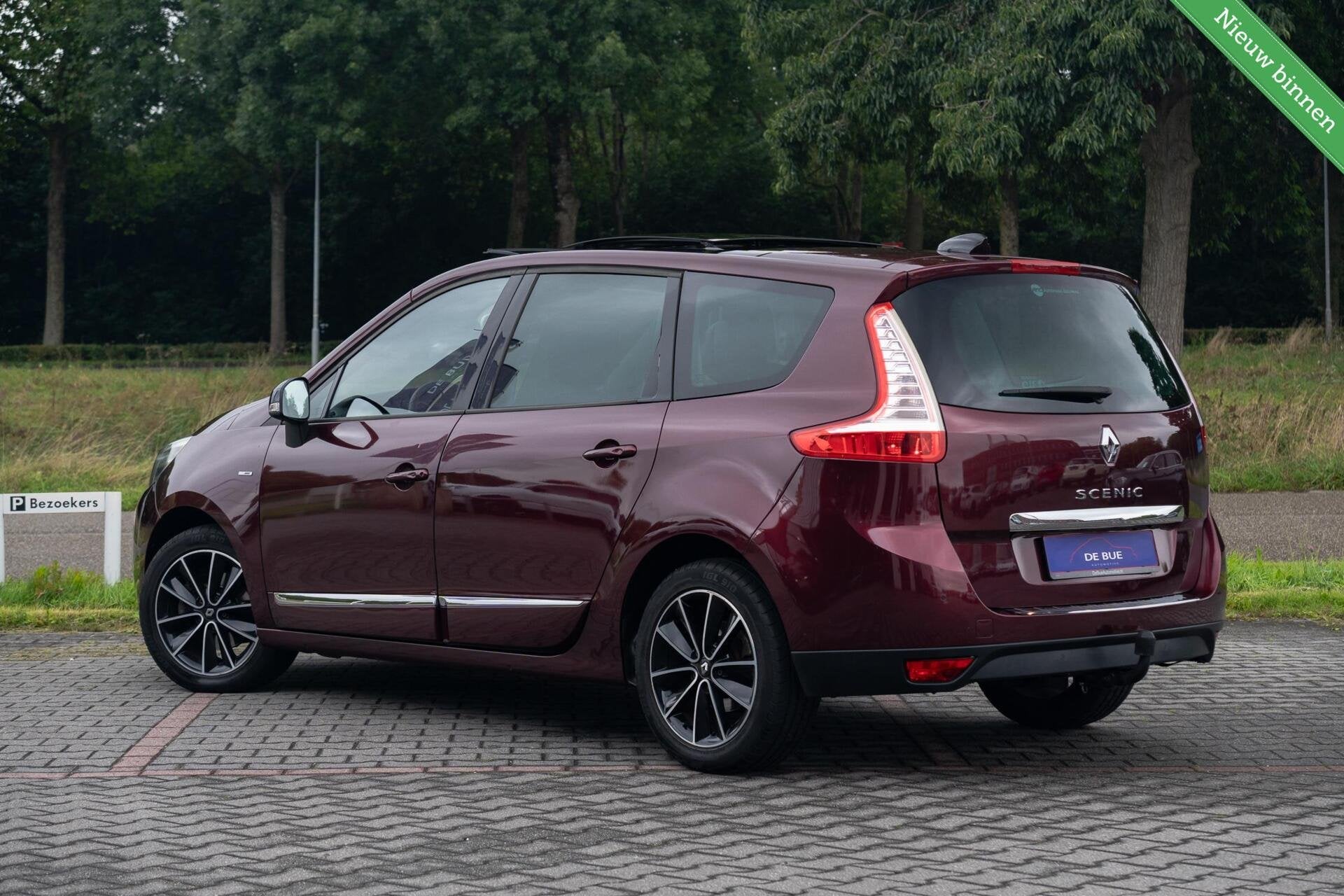 Renault Grand Scenic 2.0 Bose|Automaat|Org NL NAP|Trekhaak|P, Auto's, Stof, Gebruikt, Zwart, 4 cilinders