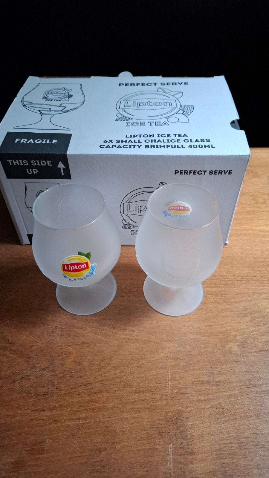 diverse modellen lipton ice tea glazen + stampertjes, Ophalen of Verzenden, Nieuw, Overige typen