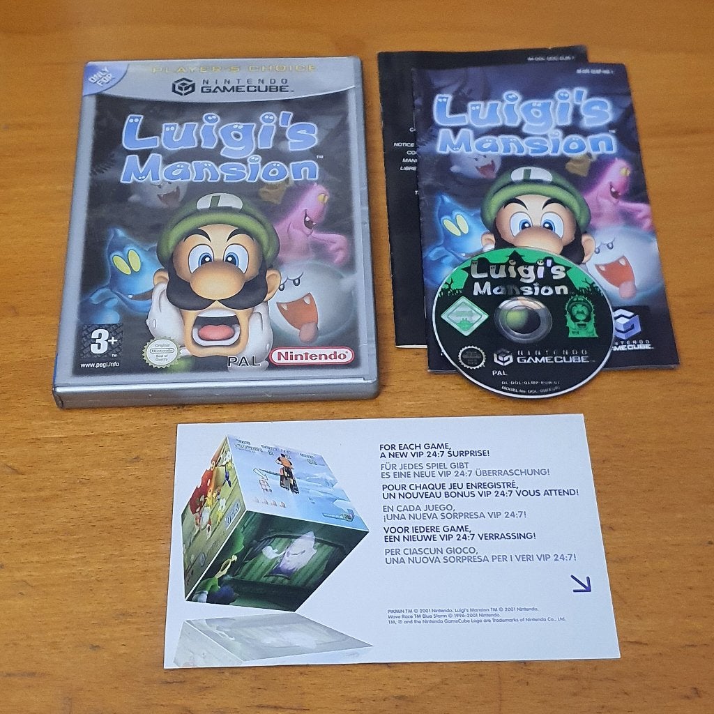 GameCube | Luigi's Mansion, Spelcomputers en Games, Games | Nintendo GameCube, Gebruikt, Avontuur en Actie, 1 speler, Vanaf 3 jaar