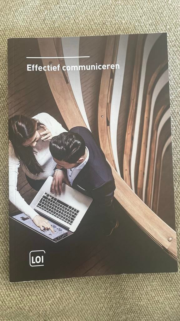 Effectief Communiceren - LOI Studieboek, Boeken, Ophalen of Verzenden, Gamma, Zo goed als nieuw, HBO