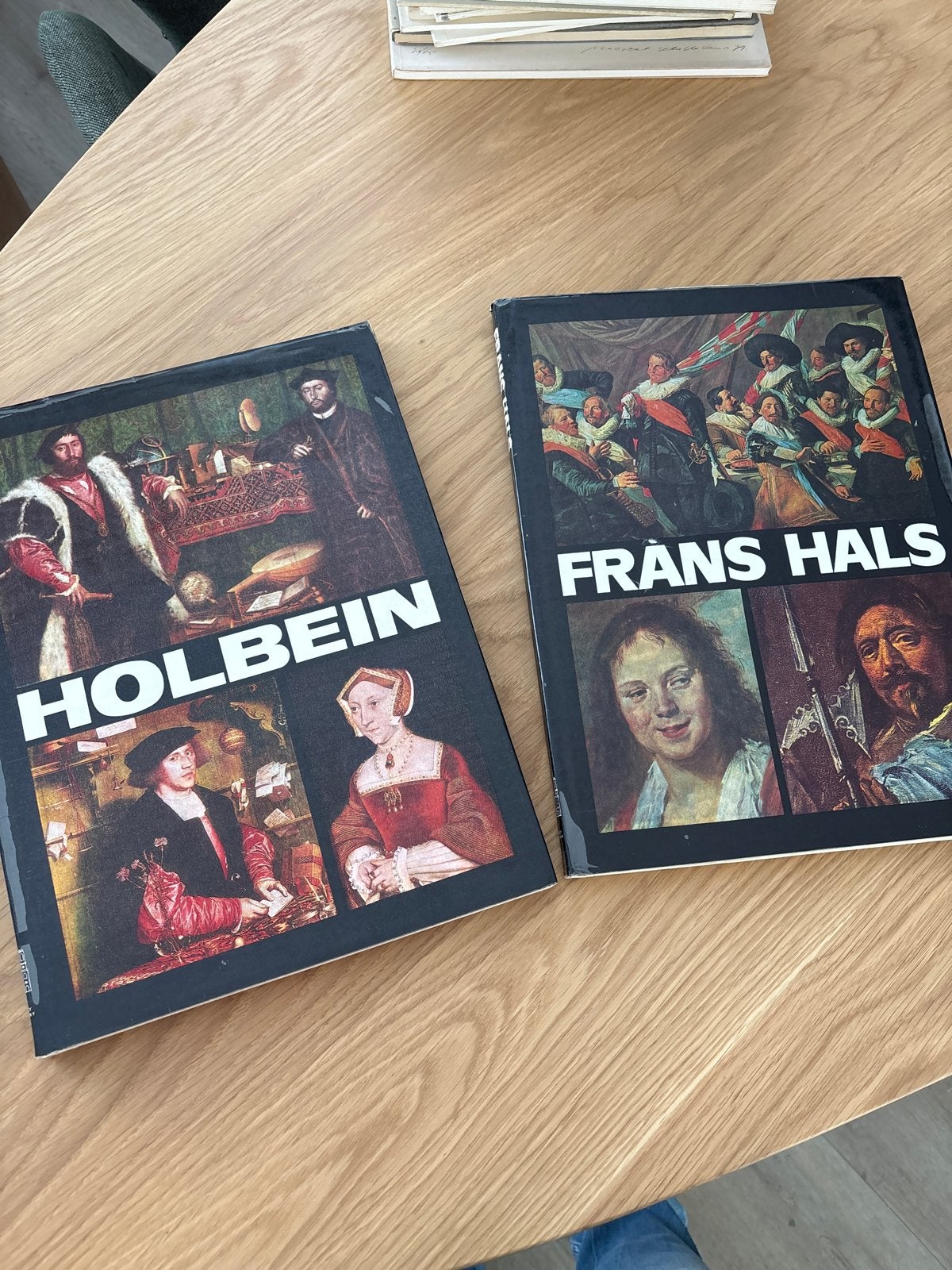 Kunstboeken Holbein en Frans Hals, Verzenden, Gelezen, Schilder- en Tekenkunst