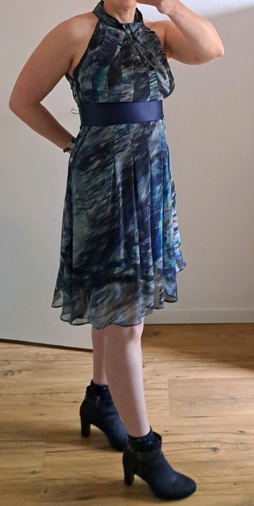 Cocktailjurk blauw - Maat 38 - Steps, Maat 38/40 (M), Blauw, Ophalen of Verzenden, Zo goed als nieuw