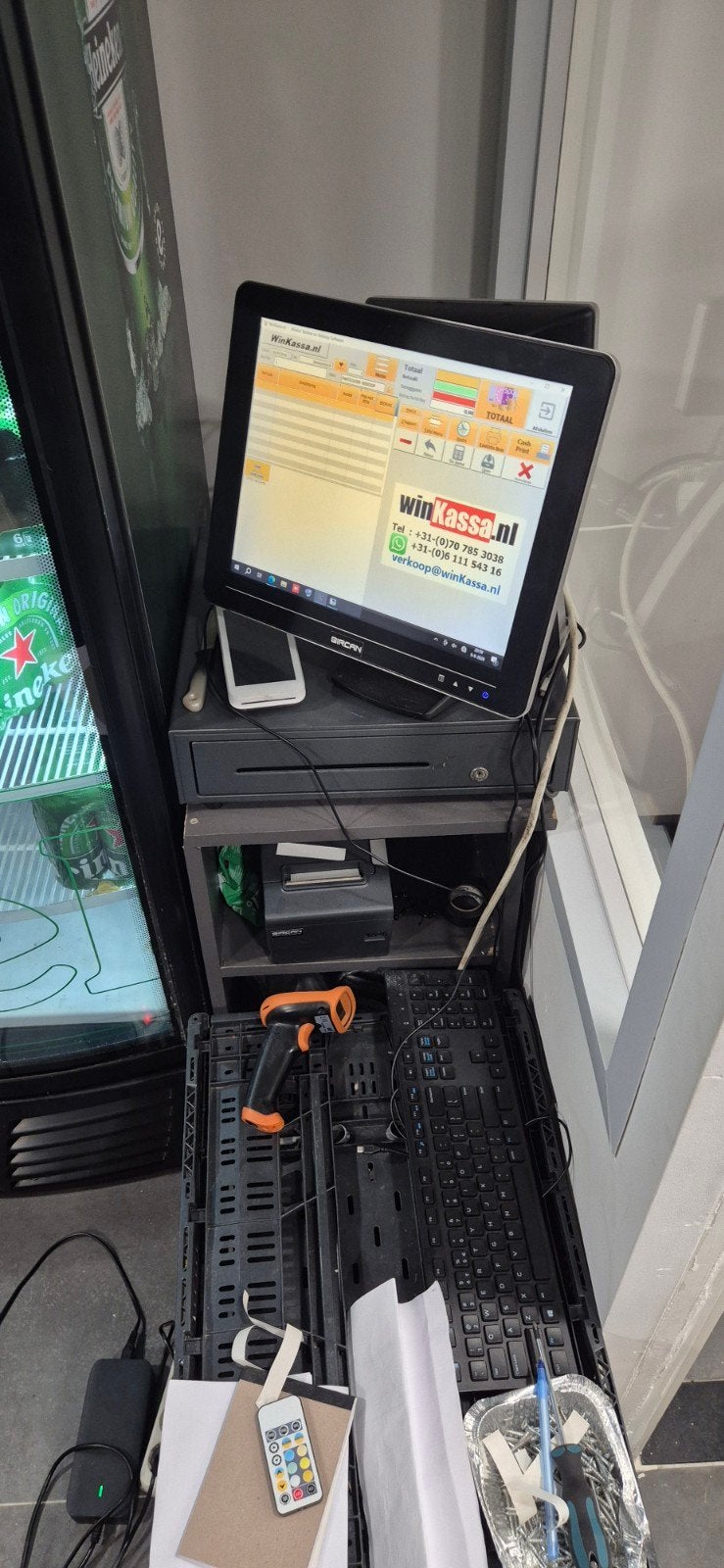 Compleet kassasysteem met scanner en printer, Ophalen of Verzenden