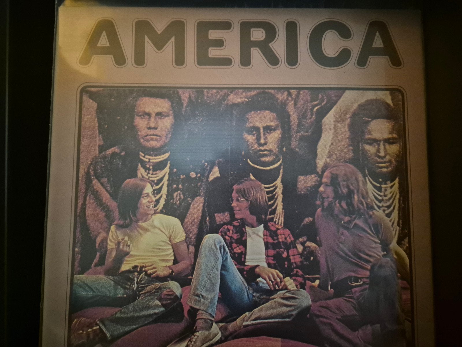 America, Cd's en Dvd's, Vinyl | Rock, Gebruikt, Poprock, 12 inch, Ophalen of Verzenden