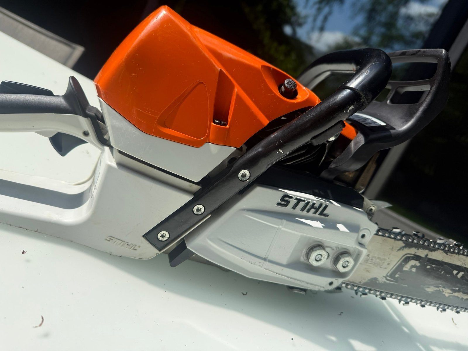Stihl ms462 c-m kettingzaag, Ophalen, Kettingzaag, Zo goed als nieuw, 30 tot 70 mm