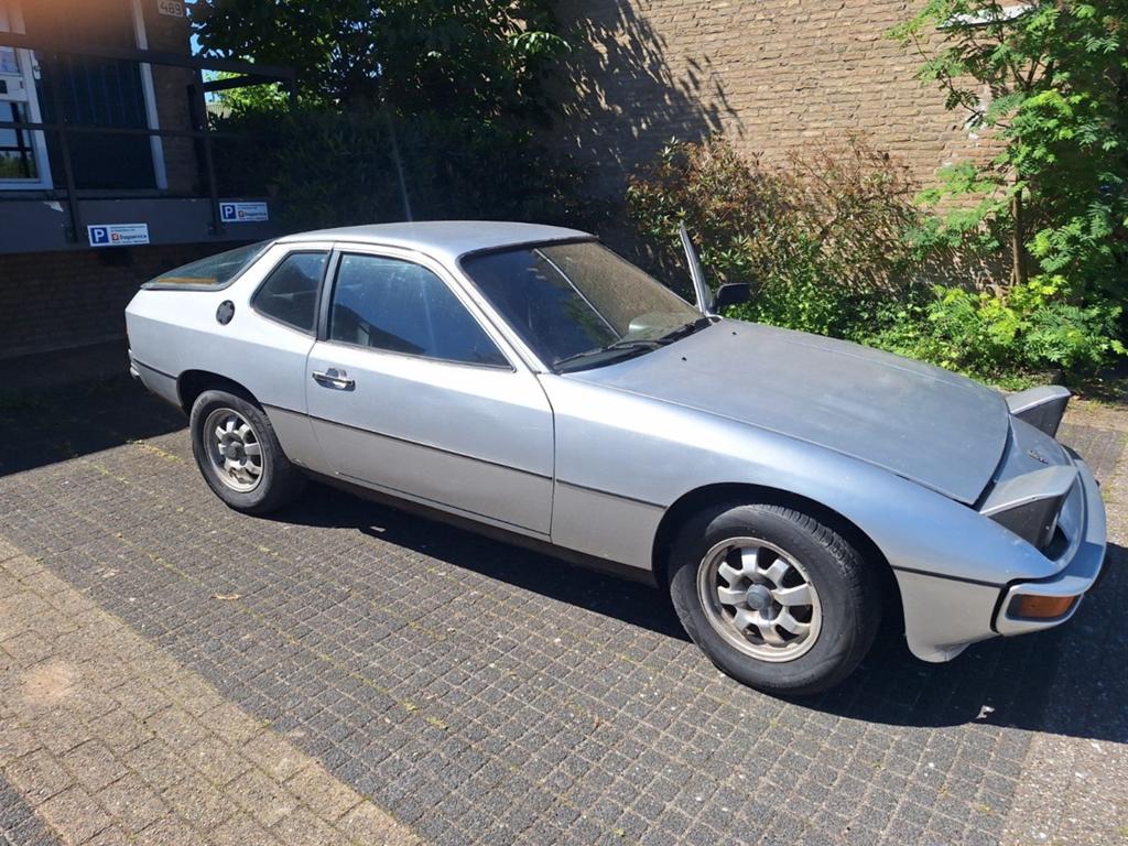Porsche 1976 Grijs, Auto's, Porsche, Particulier, Benzine, Coupé, Handgeschakeld, Geïmporteerd, Zilver of Grijs, Zwart, Kunstmatig leder