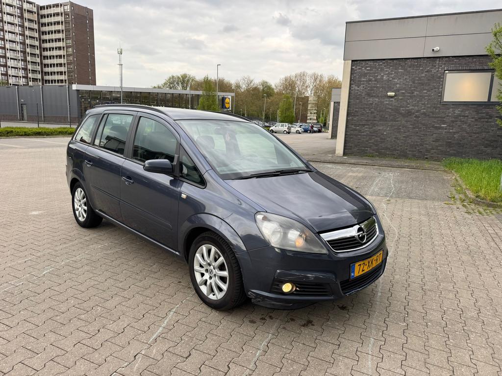 Opel Zafira 1.6 Temptation 7P, Voorwielaandrijving, Stof, Gebruikt, 4 cilinders