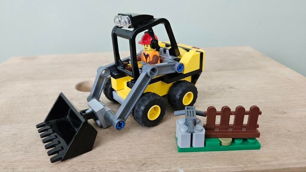 Lego City 60219 Bobcat met minifiguur, City, Lego, Compleet, Ophalen of Verzenden