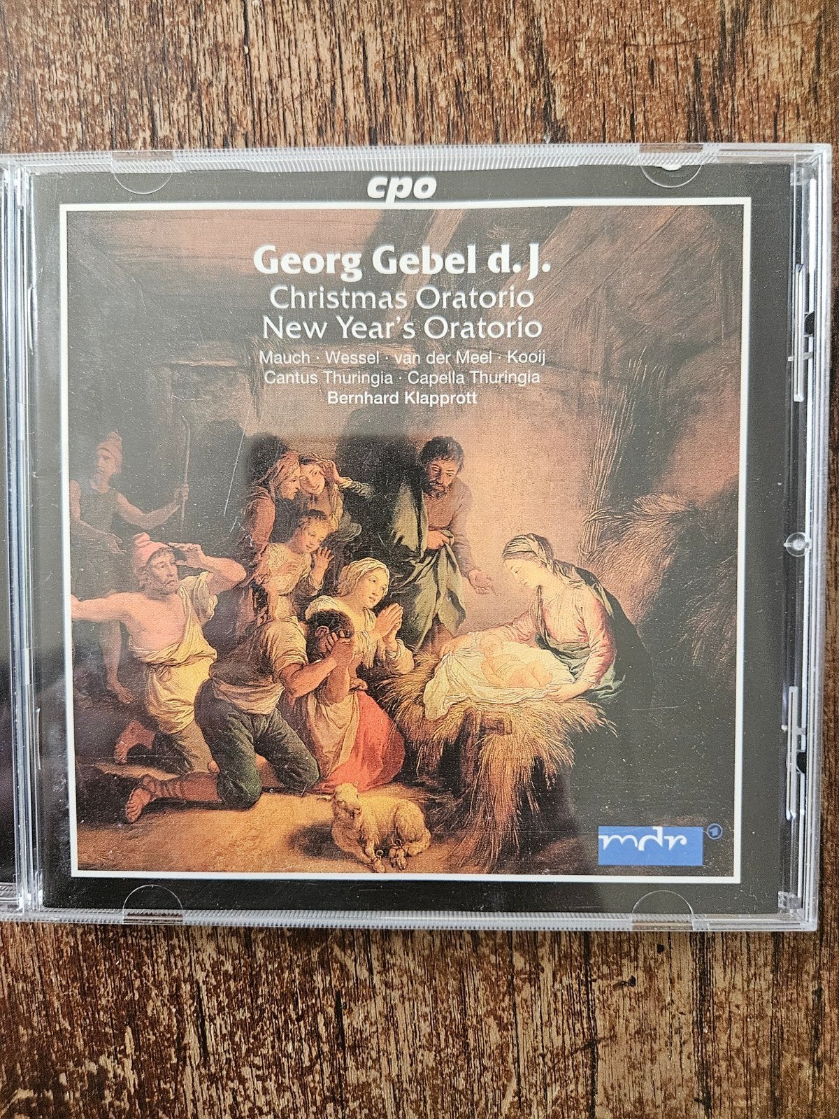 Georg Gebel d.J. - Christmas Oratorio / New Year's Oratorio, Ophalen of Verzenden, Barok, Zo goed als nieuw, Vocaal