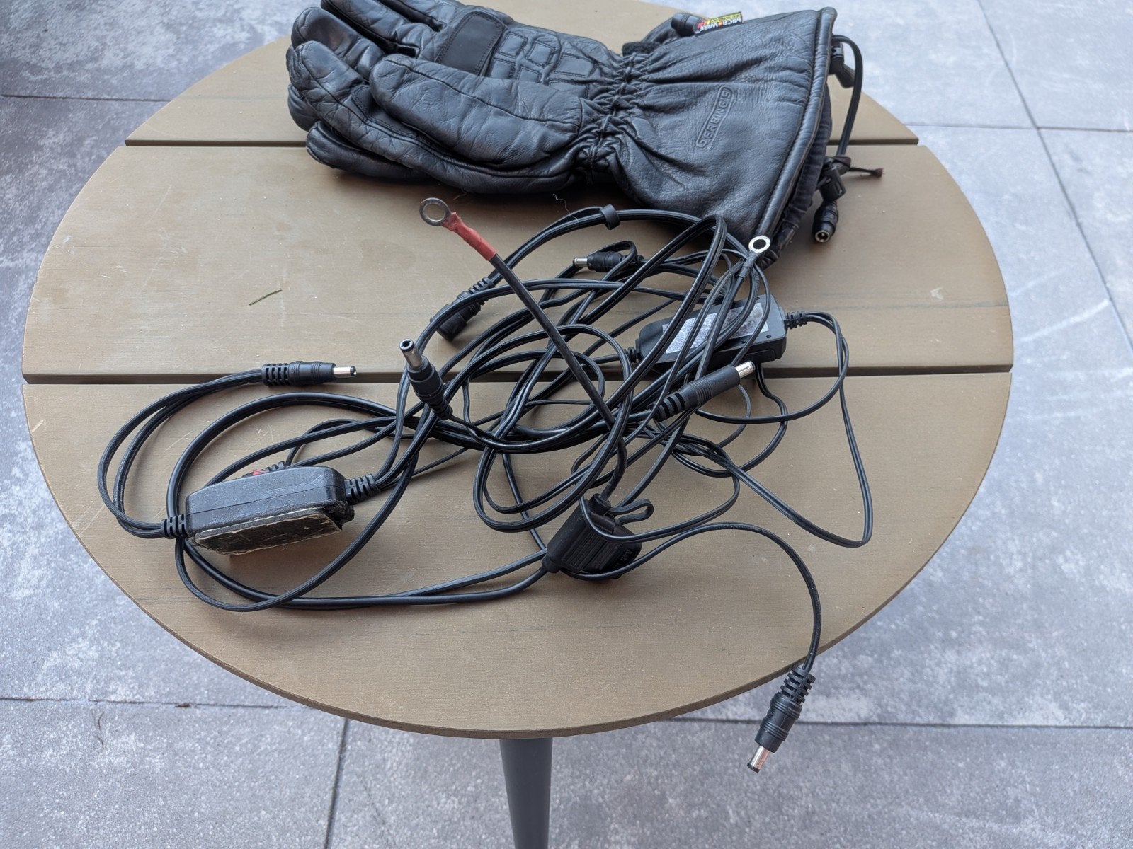 Gerbing verwarmde motorhandschoenen met 12V aansluiting, Ophalen of Verzenden, Tweedehands, Integraalhelm, Overige merken