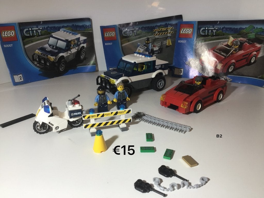 lego politie achtervolging, Ophalen of Verzenden
