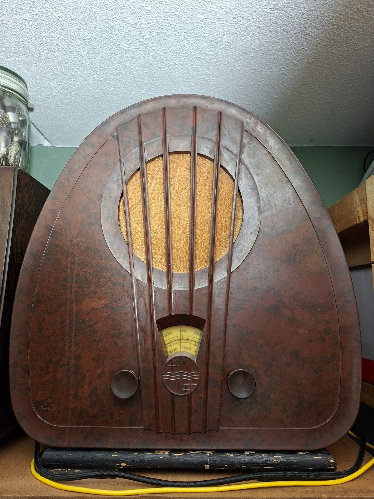 Philips 834a paasei radio, Ophalen