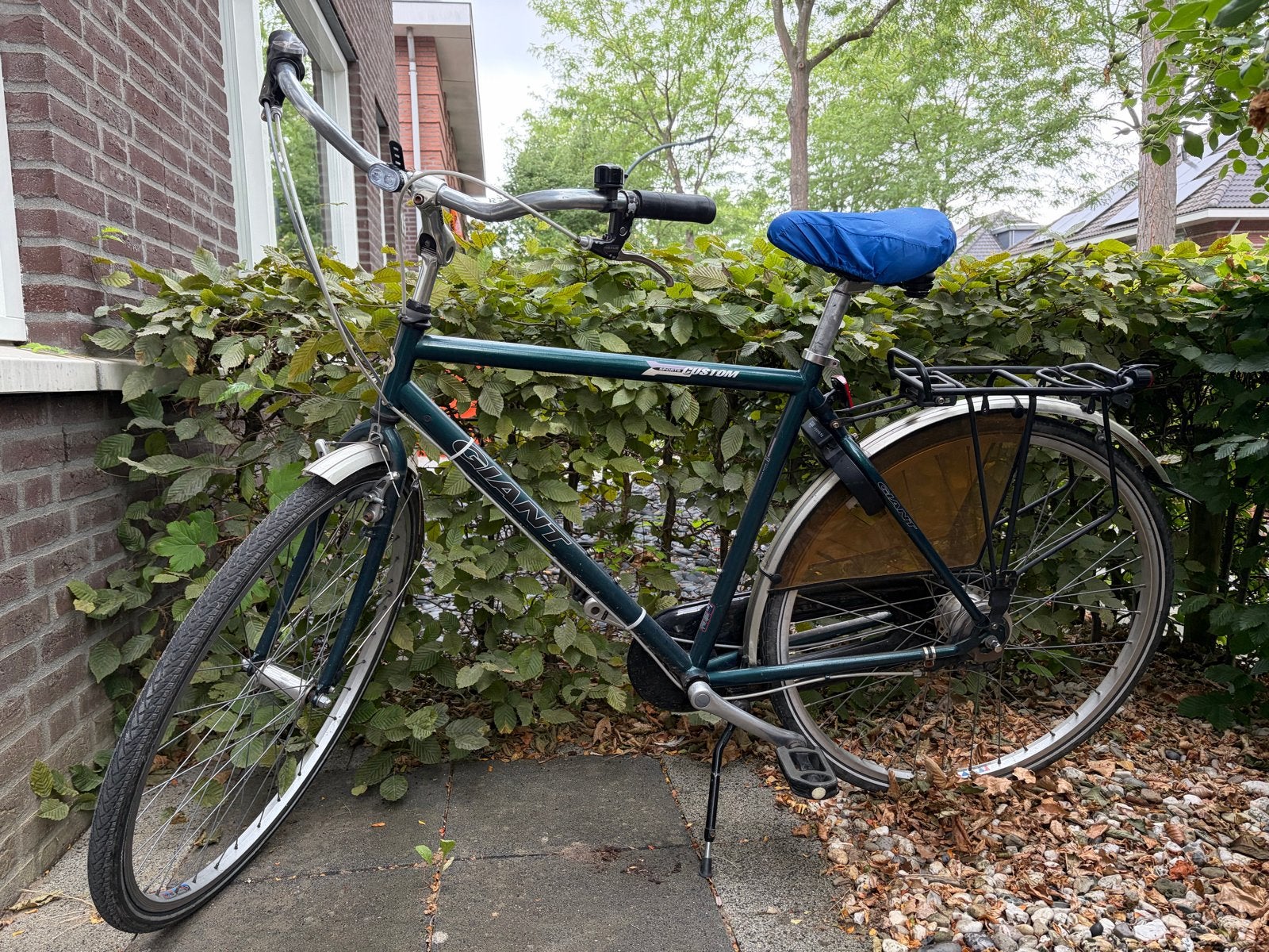 Giant heren fiets (54 cm), Ophalen, Velgrem, Versnellingen, Giant