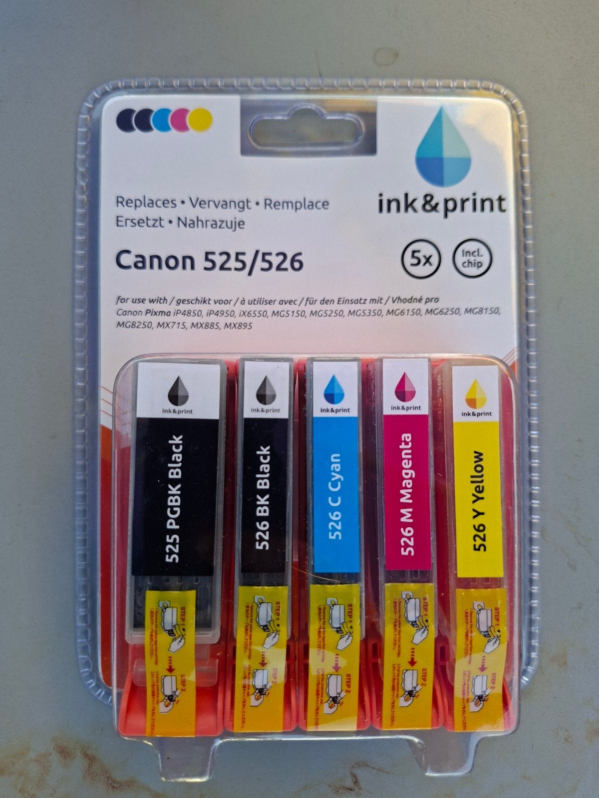 Cartridges voor Canon 526, Computers en Software, Printerbenodigdheden, Ophalen of Verzenden, Nieuw, Cartridge, Canon