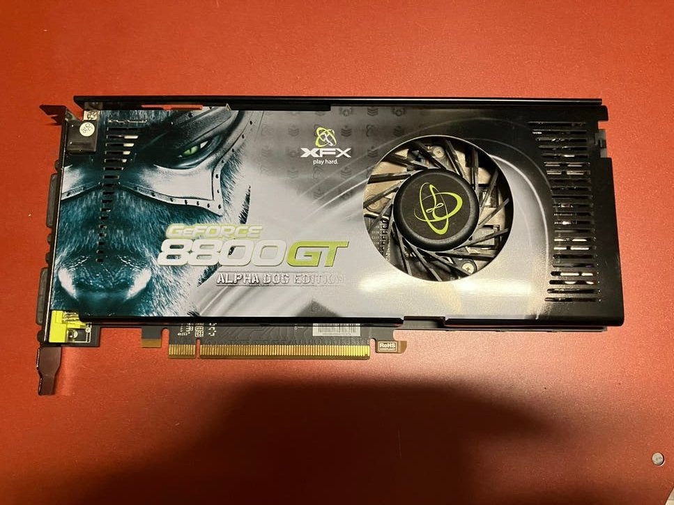 XFX GeForce 8800 GT Alpha Dog Edition 512MB GDDR3, Ophalen of Verzenden