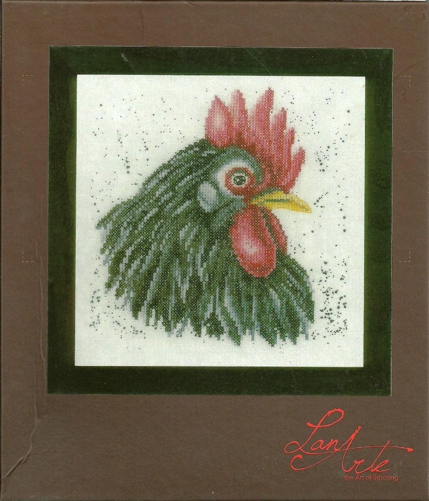 Cado aanbieding lanarte borduurpakket, BLACK CHICKEN 489, Hobby en Vrije tijd, Ophalen of Verzenden, Nieuw, Handborduren, Borduurpakket