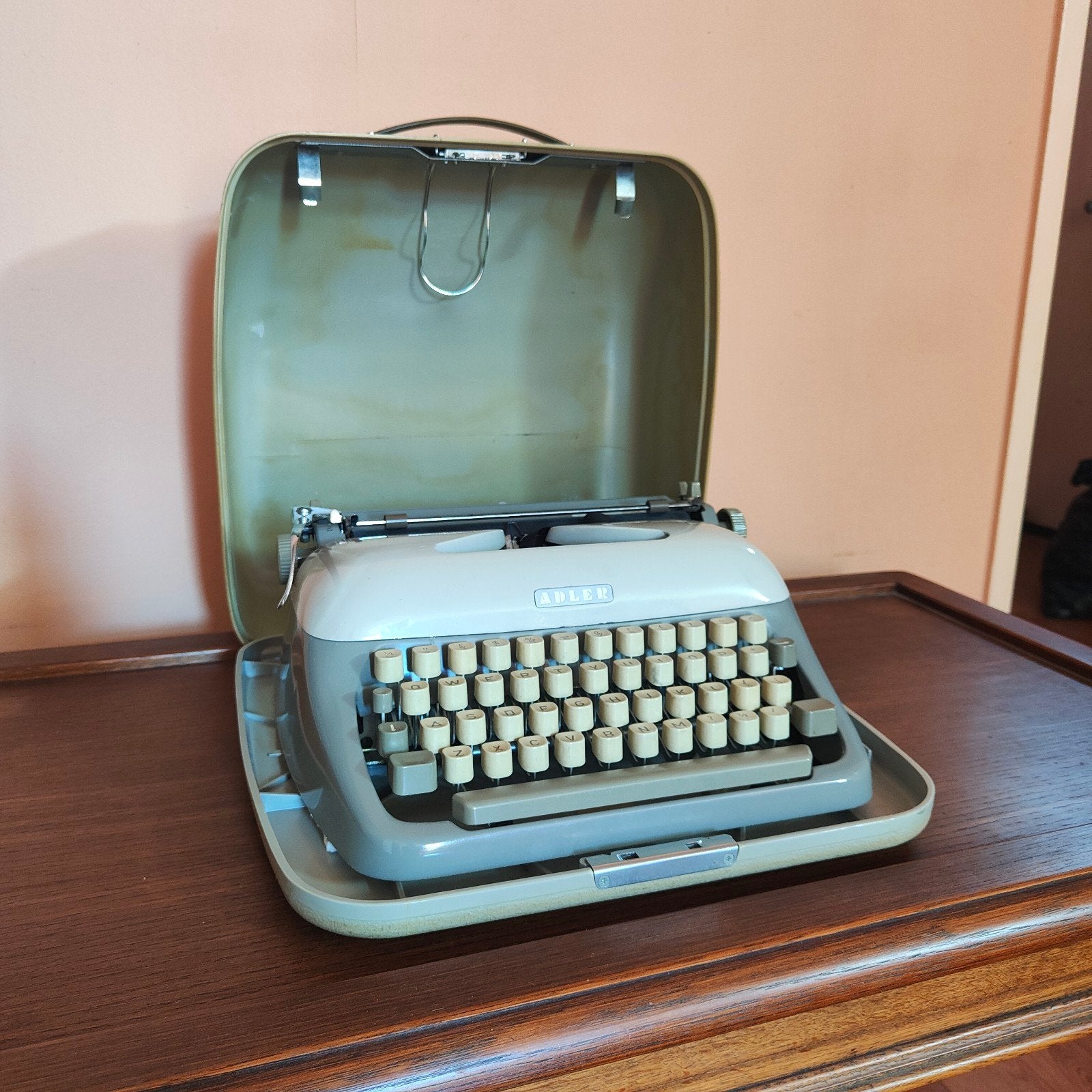 vintage Adler junior typemachine, Diversen, Typemachines, Ophalen