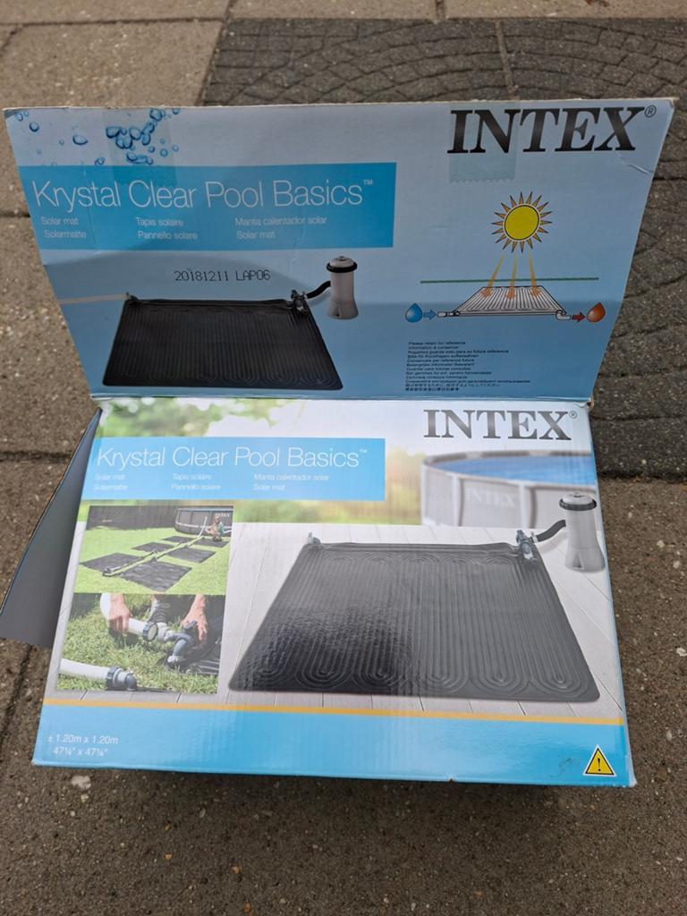 Intex Krystal Clear Pool Basics Solar Mat Zwembadverwarming, Tuin en Terras, Zwembad-toebehoren, Ophalen of Verzenden, Gebruikt