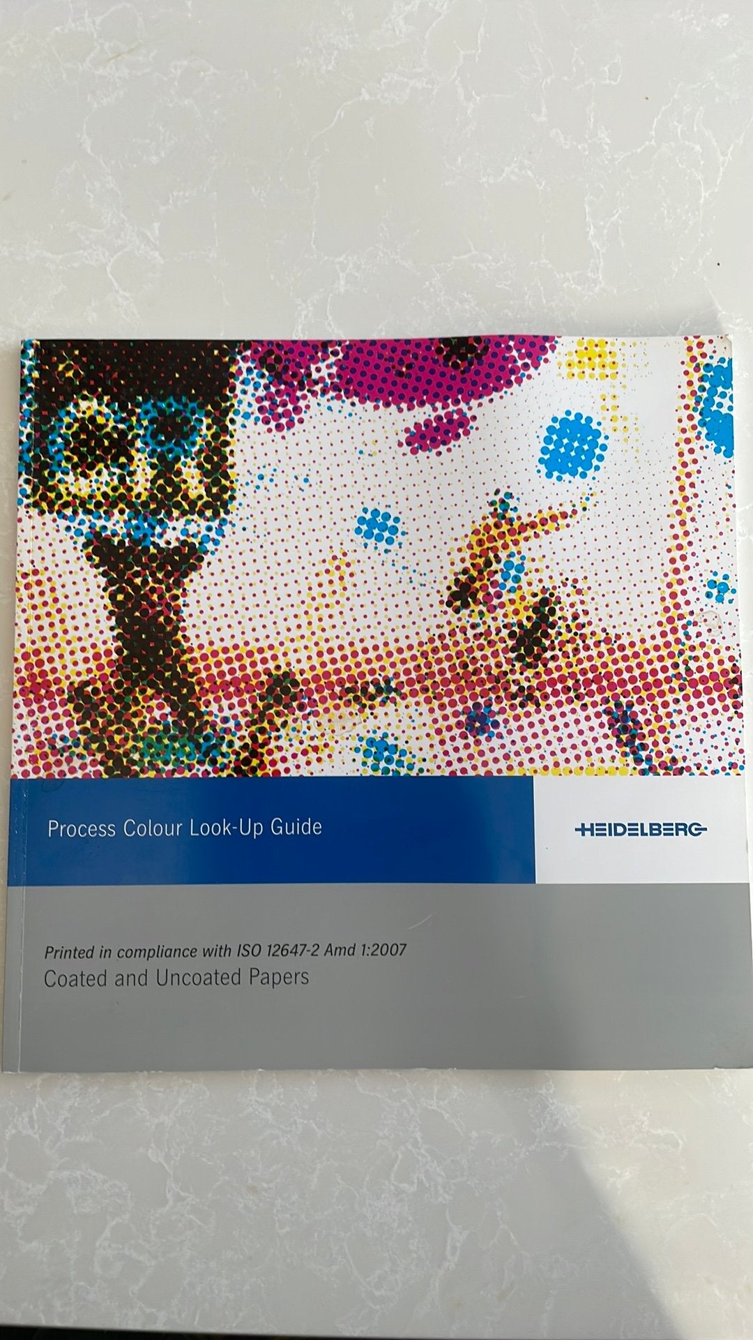 Design Boek: “ Heidelberg” Process Colour Look-Up Guide, Ophalen of Verzenden, Gelezen, Overige onderwerpen