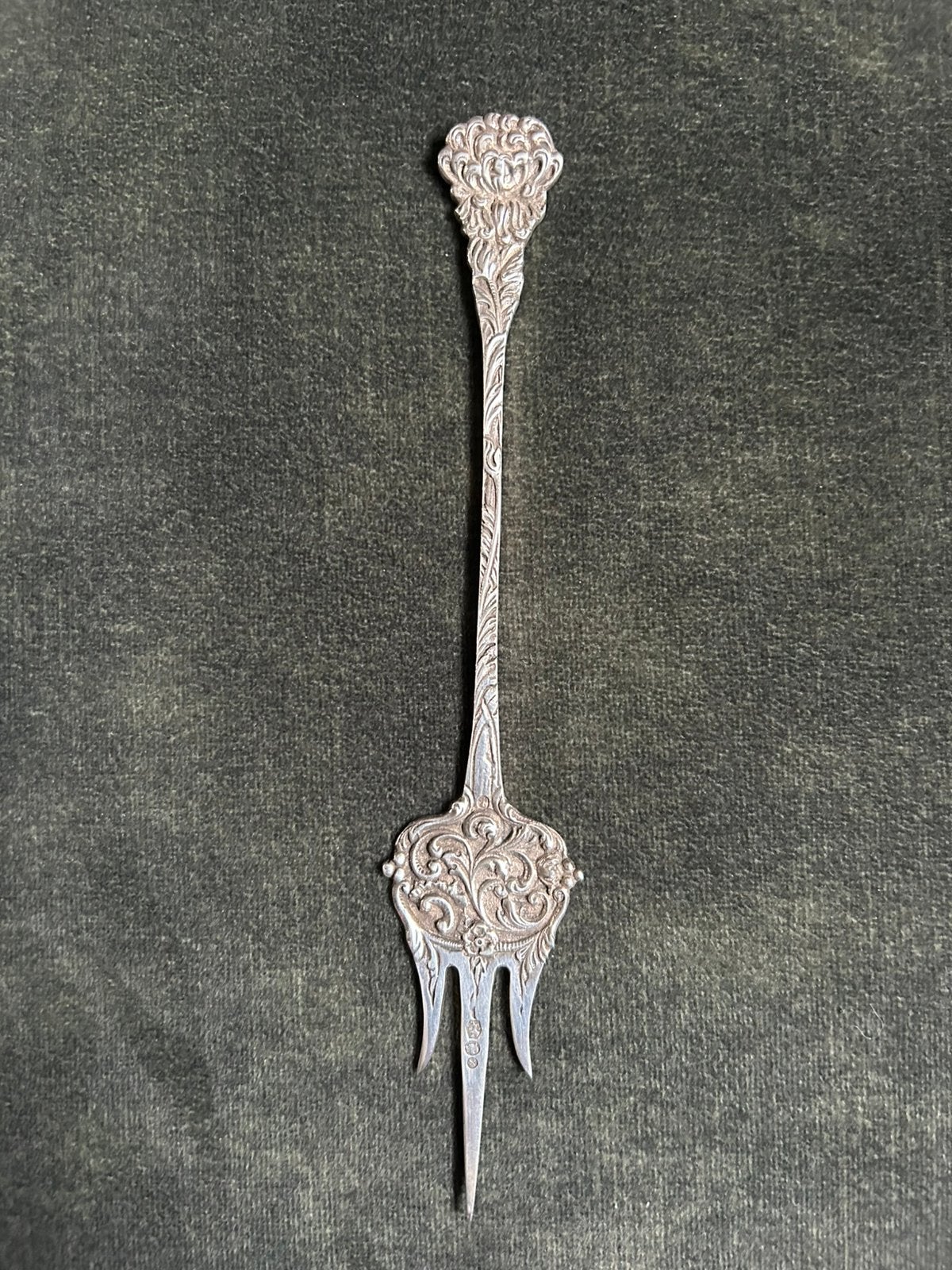 Antieke cakeprikker zilver, Ophalen of Verzenden