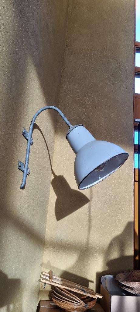 Industrielampen, Huis en Inrichting, Lampen | Hanglampen, Ophalen, Gebruikt, Metaal, Minder dan 50 cm