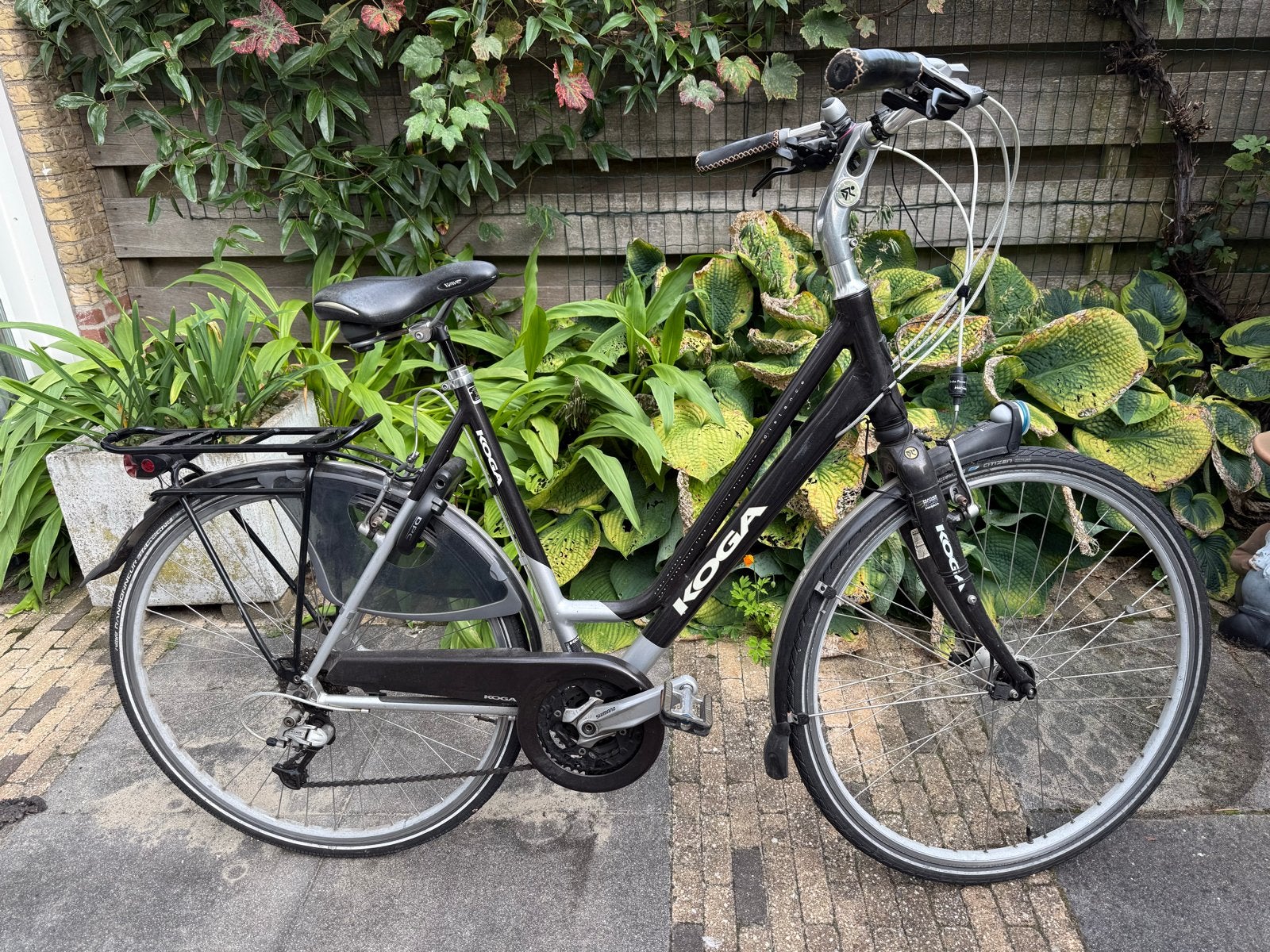 Koga Distance Damesfiets - 56cm, 27 versnellingen, Automaat, Gebruikt, Koga Miyata, Meer dan 20 versnellingen, 56 cm of meer