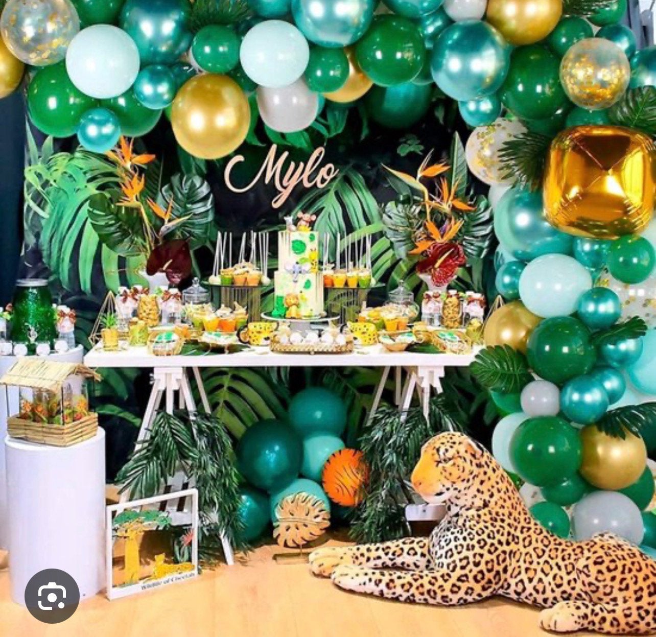GEZOCHT:  Jungle spullen voor kinderverjaardag, Ophalen, Zo goed als nieuw, Versiering