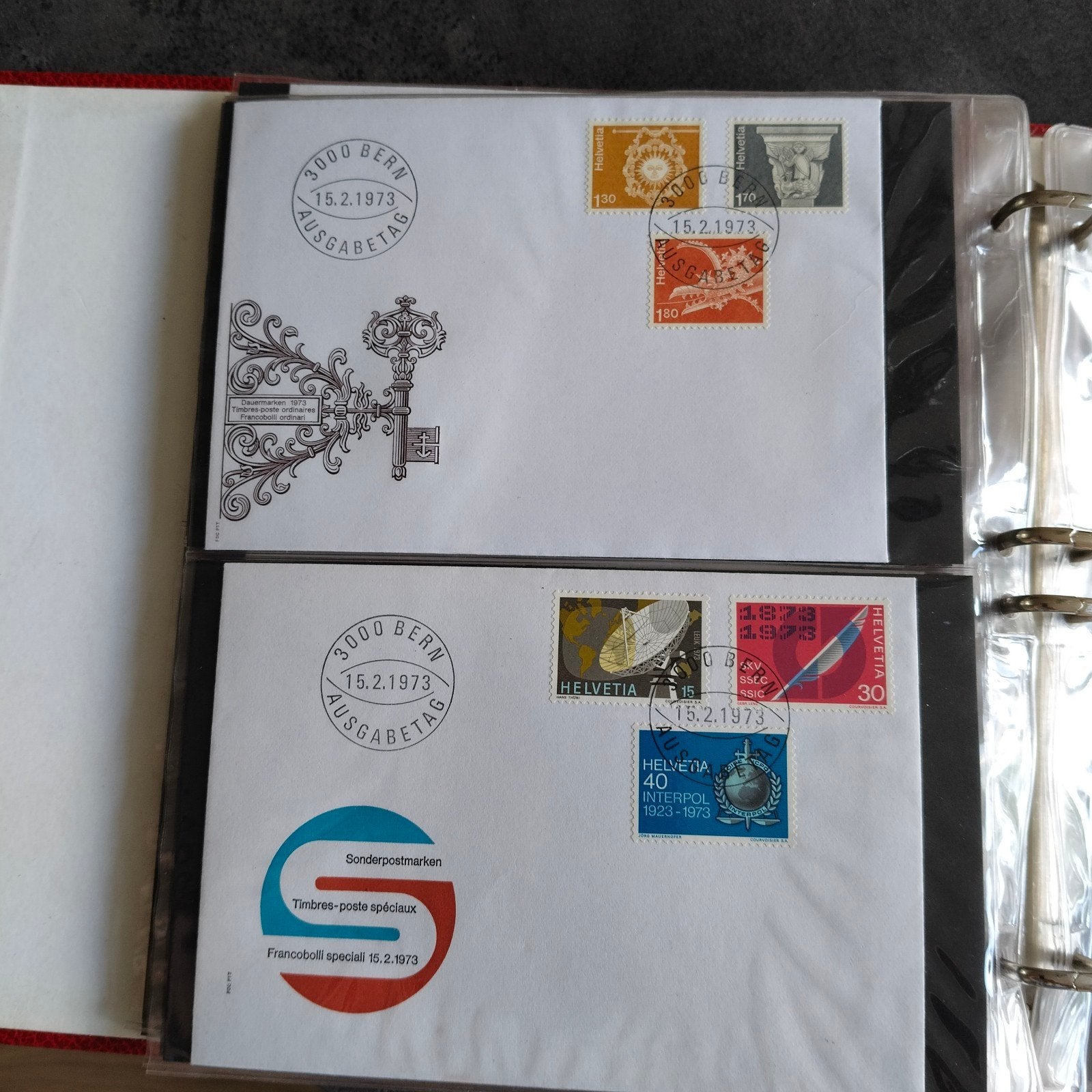 Verzameling Zwitserse Eerste Dag Enveloppen 1881-1973, Postzegels en Munten, Ophalen of Verzenden