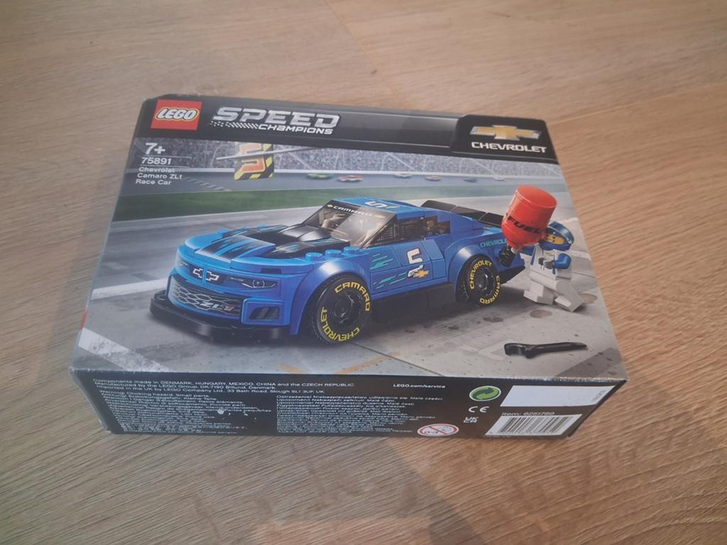 LEGO Speed Champions 75891 Chevrolet Camaro ZL1 Race Car NIE, Ophalen of Verzenden, Nieuw