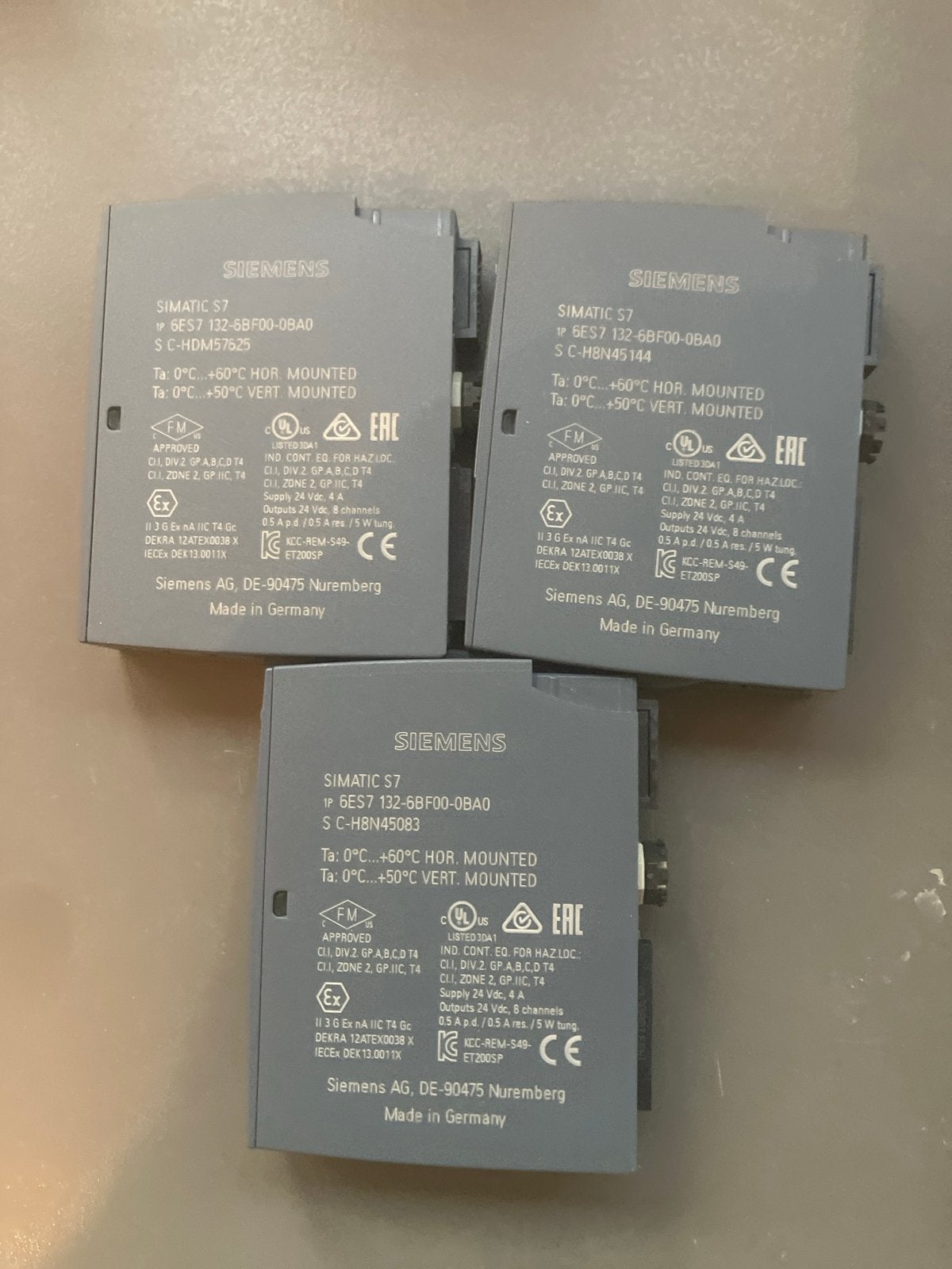 Siemens SIMATIC S7 6ES7 132-6BF00-0BA0 I/O-module, Ophalen of Verzenden, Zo goed als nieuw