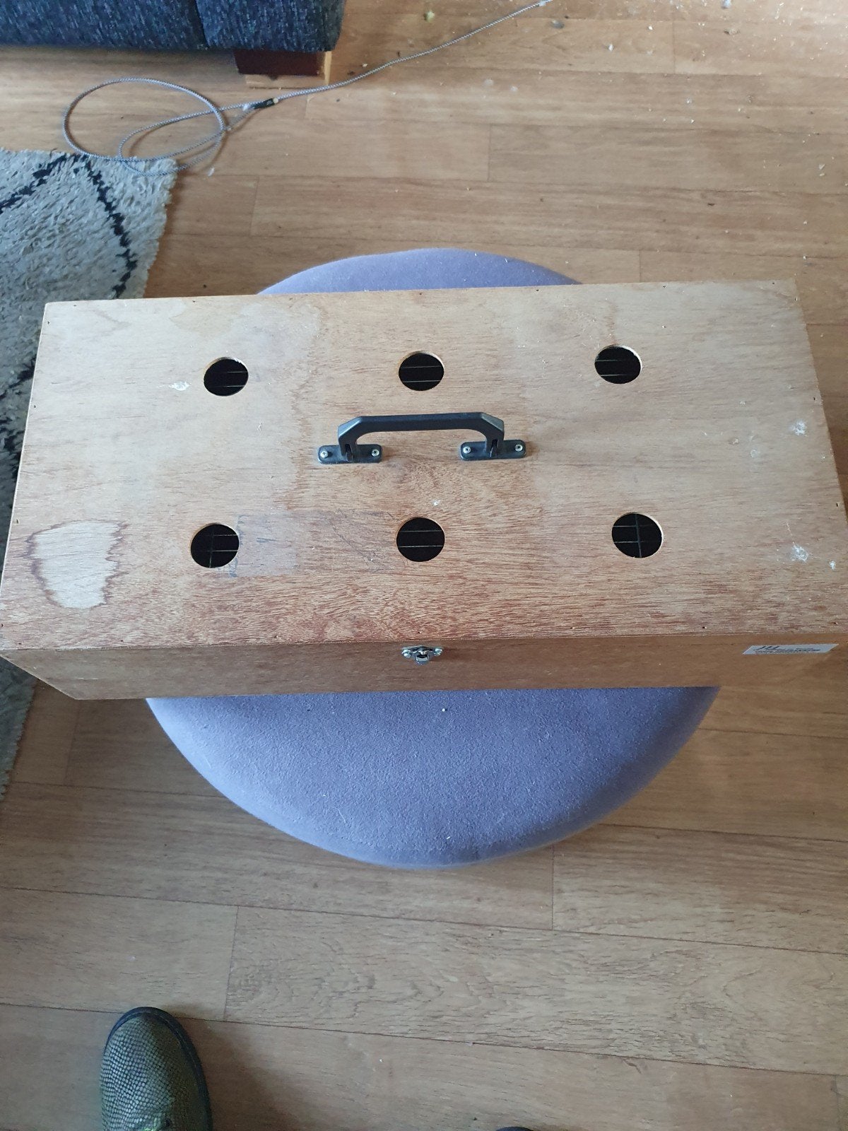 vervoerkist, Ophalen, Gebruikt, Hout, Vogelkooi