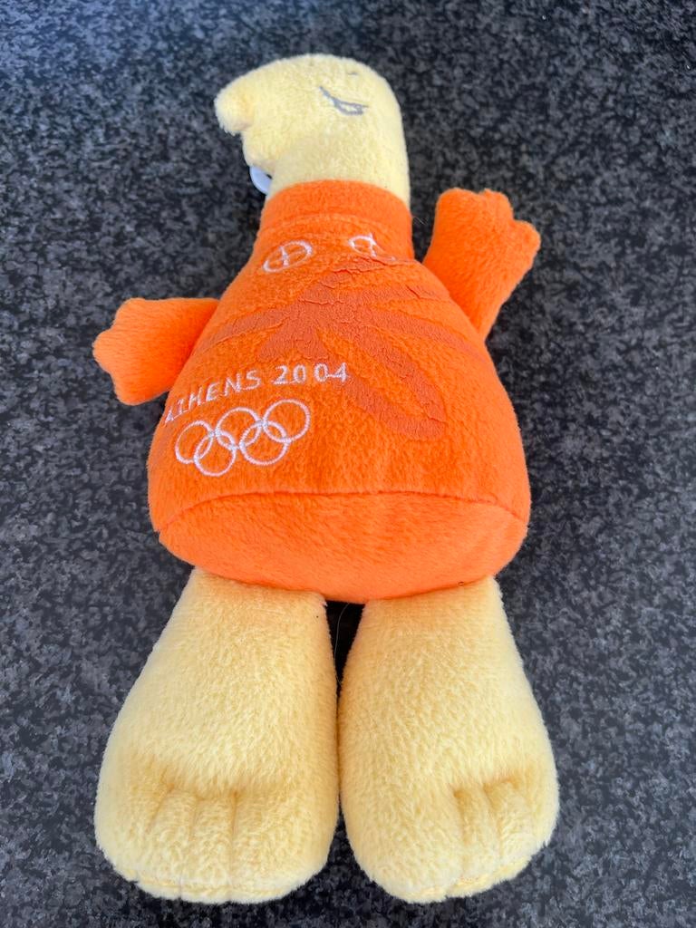 Mascotte Olympische Spelen Athene 2004 - Phevos en Athena, Oranje, Overige merken, Overige karakters, Overige typen