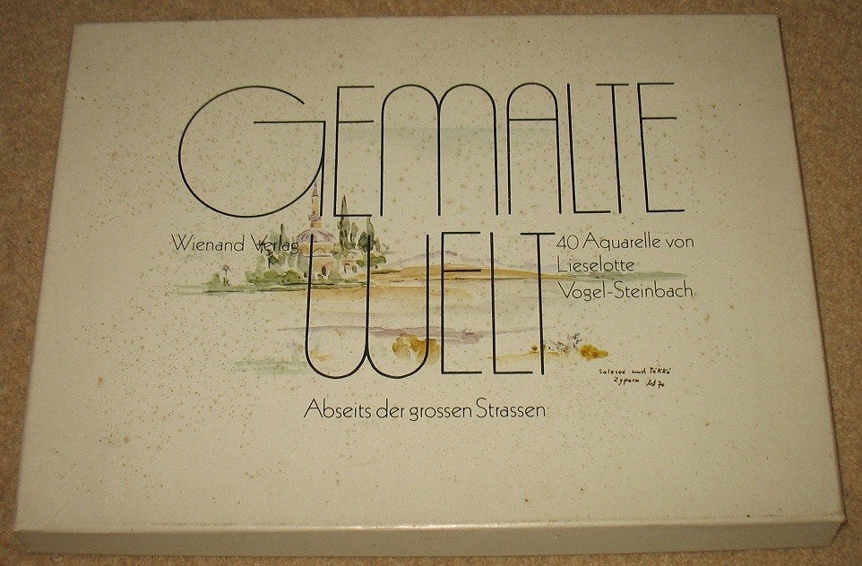 Gemalte Welt: abseits der grossen Strassen; Vogel-Steinbach, Boeken, Verzenden, Zo goed als nieuw