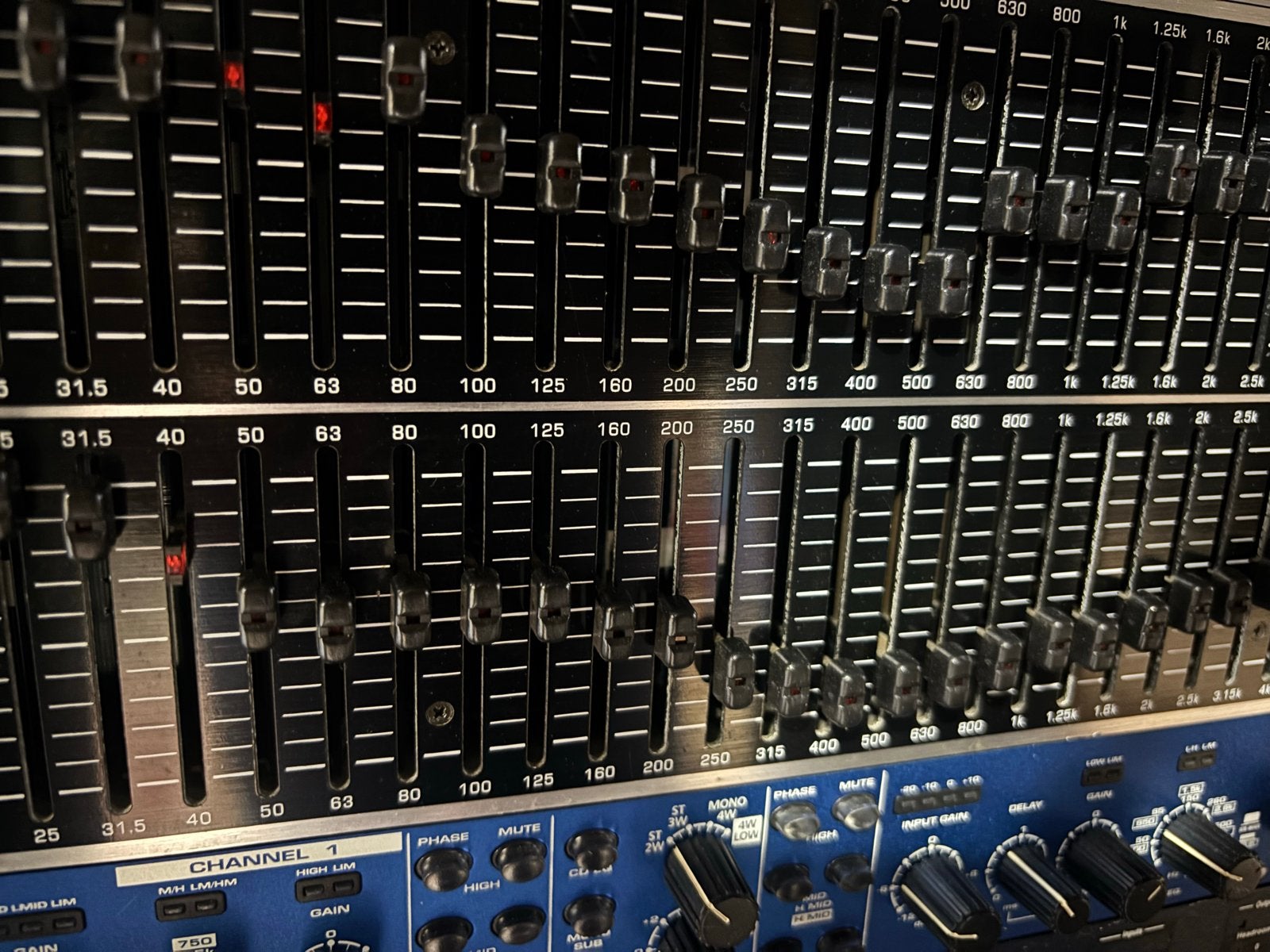 Behringer Ultragraph FBQ-PRO FBQ6200 Equalizer, Verzenden, Gebruikt