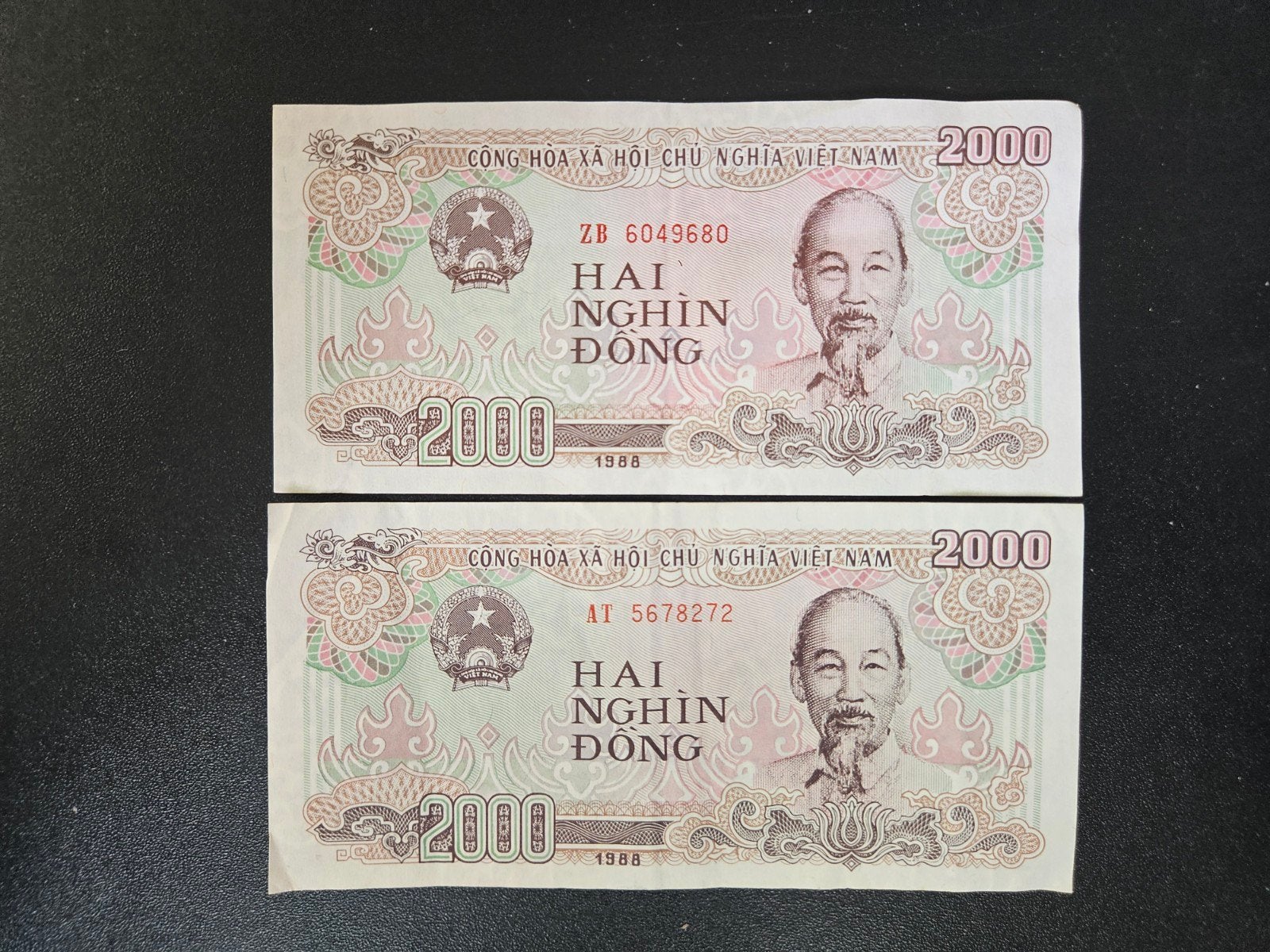 Vietnam pick 107a 1988, Postzegels en Munten, Bankbiljetten | Azië, Verzenden, Zuidoost-Azië, Los biljet