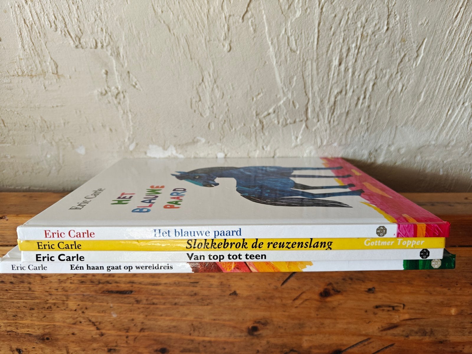 4 Bijzondere boeken van Eric Carle., Ophalen of Verzenden, Zo goed als nieuw, Fictie algemeen