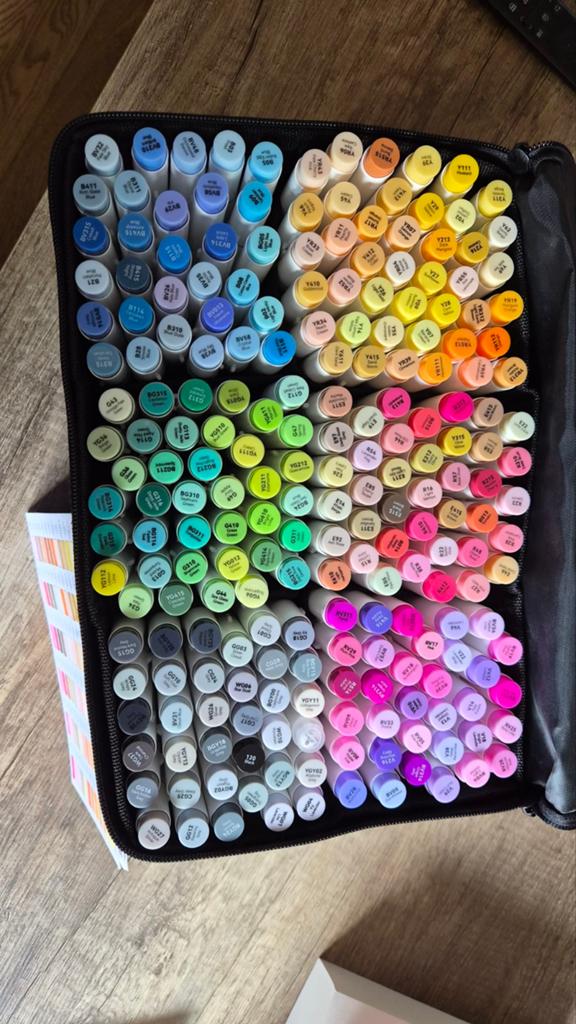 Ohuhu 216 brush and fine, Ophalen of Verzenden, Zo goed als nieuw, Potlood of Stift